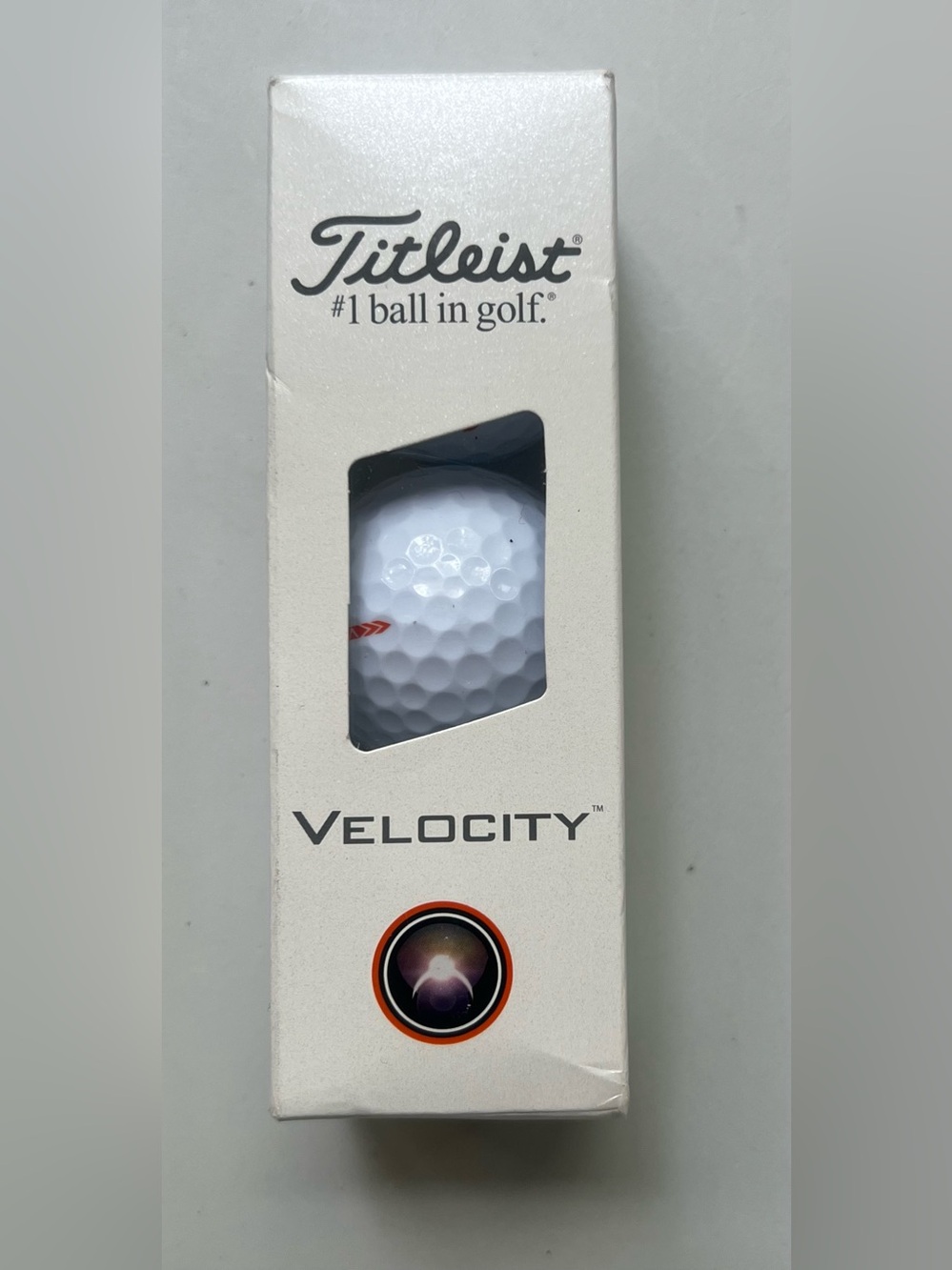 Titleist 2024 Velocity Golf Balls, 3 Pack, White